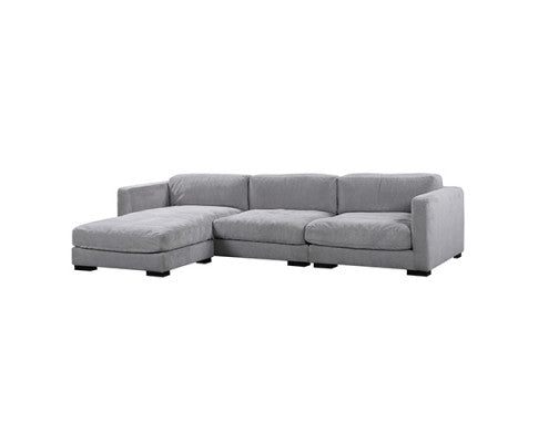 ZELDA 3 SEATER CORNER SOFA WITH REVERSIBLE CHAISE - AS PICTURED