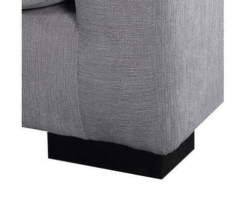 ZELDA 3 SEATER CORNER SOFA WITH REVERSIBLE CHAISE - AS PICTURED