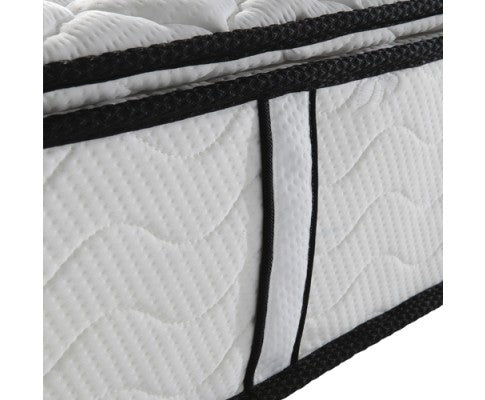 DOUBLE LATEX PILLOWTOP POCKET SPRING MATTRESS - MEDIUM