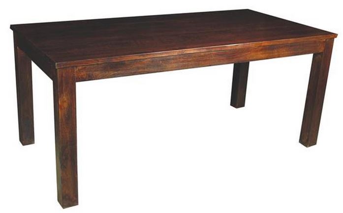 BRONTE (WONMR-001) DINING TABLE  - 1800(L) X 900(W)  - CHOCOLATE