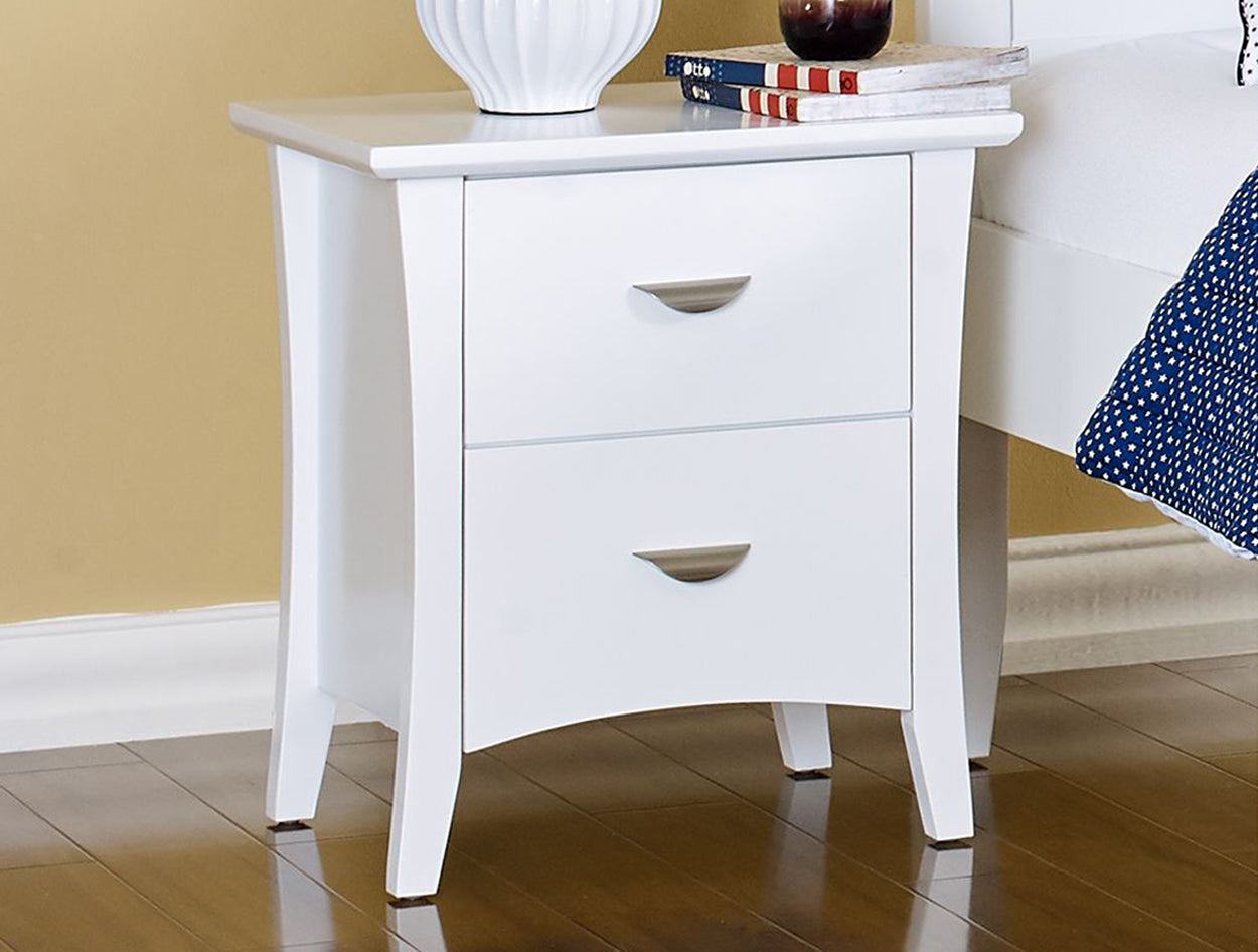 LISERLI (5205) SINGLE OR KING SINGLE 5 PIECE BEDROOM SUITE - WHITE