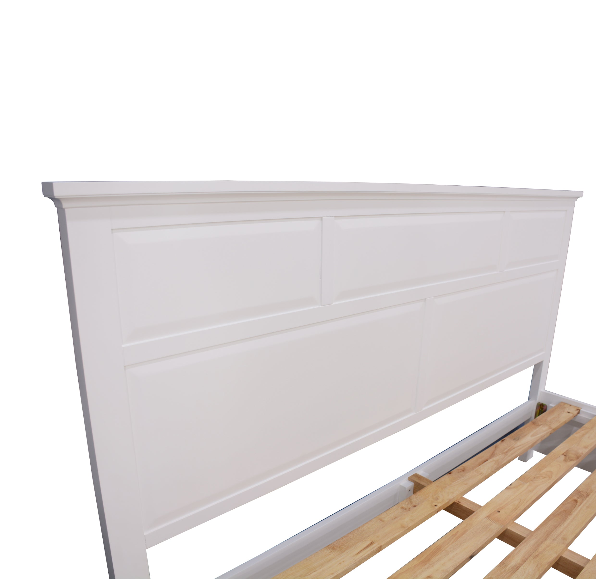 CHANELLE QUEEN 4 PIECE (TALLBOY) BEDROOM SUITE (22-9-5-14-14-1) - WHITE