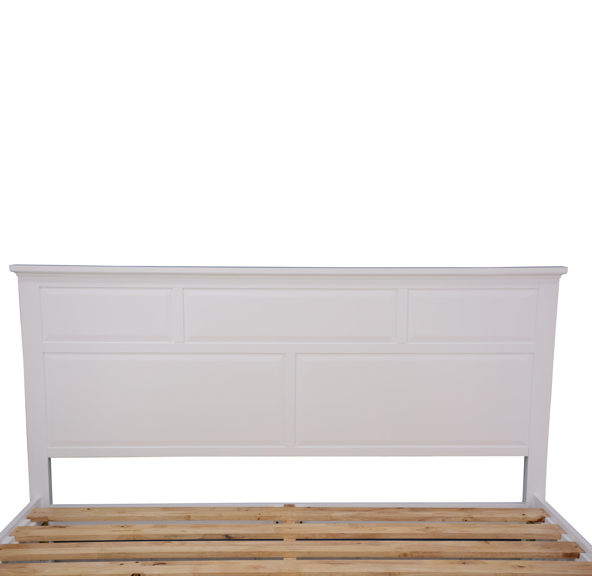 CHANELLE QUEEN 4 PIECE (TALLBOY) BEDROOM SUITE (22-9-5-14-14-1) - WHITE