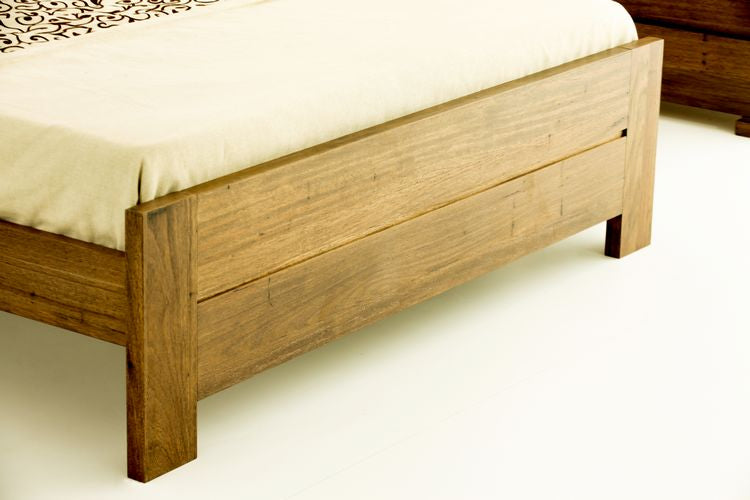 BROOKLYN QUEEN 4 PIECE TALLBOY BEDROOM SUITE - RUSTIC