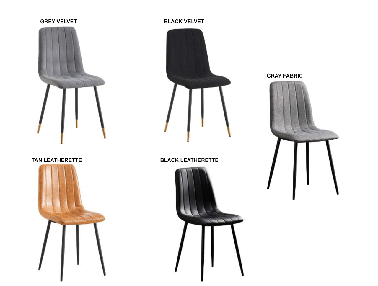 SANDRO DINING CHAIR  - ASSORTED COLORS