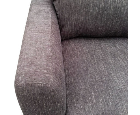 ALASKA 3 + 2 SEATER FABRIC SOFA  LOUNGE SET - BROWN