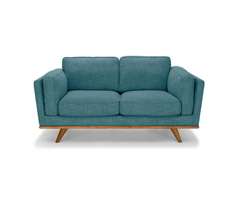 NAILAH 3 + 2 SEATER FABRIC  SOFA  LOUNGE SET - TEAL