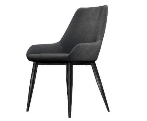 GALLEN (SET OF 2) DINING CHAIR - GREY VELVET