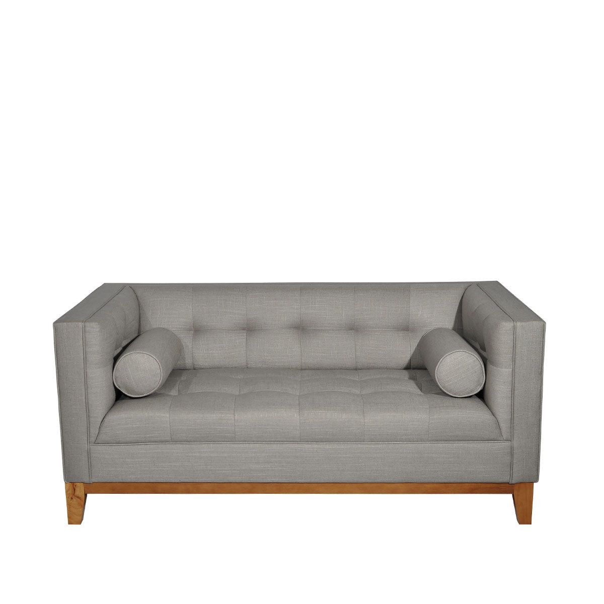  CALVIN THREE (3) + TWO (2) SEATER LOUNGE SUITE - LIGHT GREY