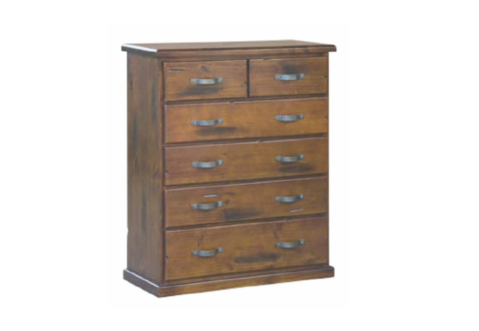 JAMAICA QUEEN 4 PIECE (TALLBOY) BEDROOM SUITE (VJM‐001) - BLACKWOOD